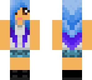 cute lil blue power