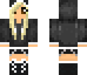 blonde hoodie girl
