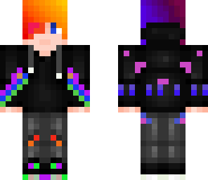 rain bow hair