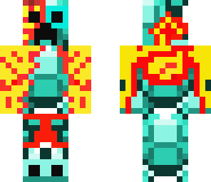 creeper of lava and diamonds