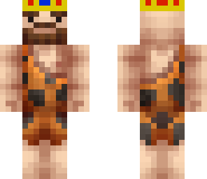 caveman king