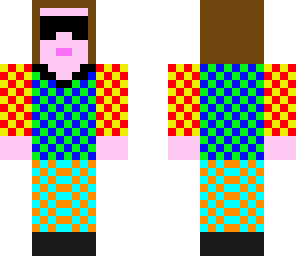 checked girl