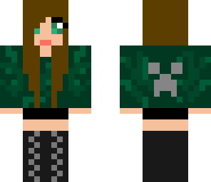 green shirt girl