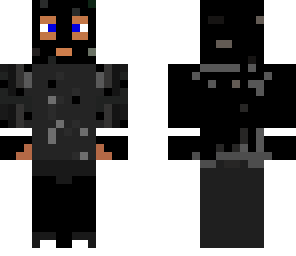 rober in a skey mask