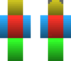 rainbow man with ears