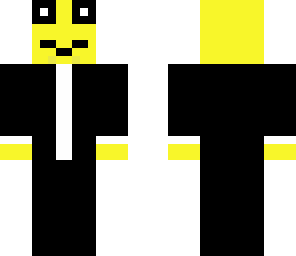 yellow man in a suit