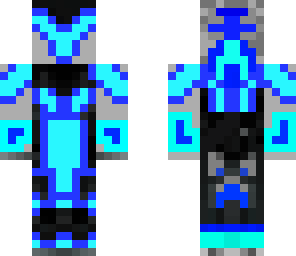 robot blue