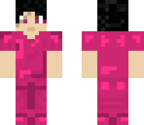 men with pink armor