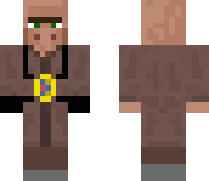 villager with medal
