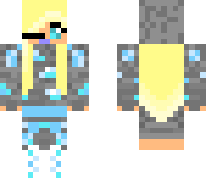 diamond girl with hoodie and earbuds