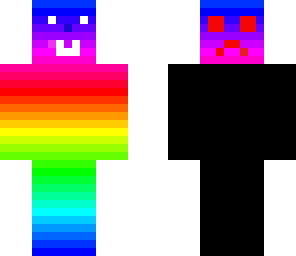 split personality rainbow man