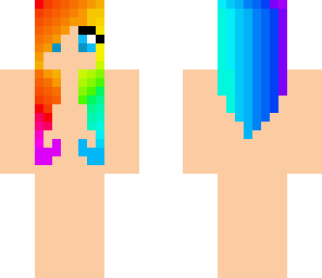rainbow girl base 2