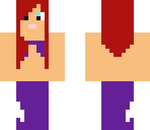 purple mermaid