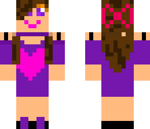 purple girl