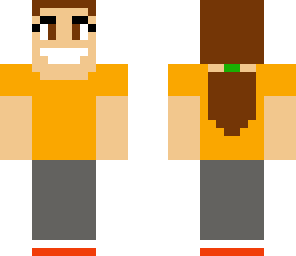 me in minecraft