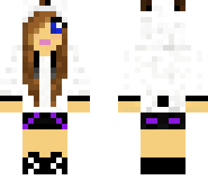 cute panda girl