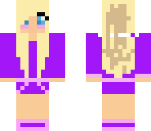 purple and pink