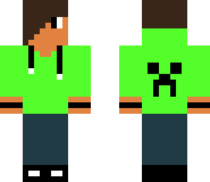 cool neon green guy