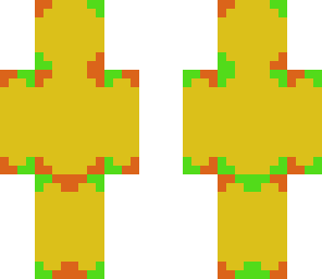 orange and green corner