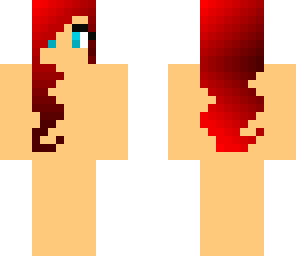 red hair girl base
