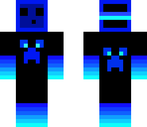 neon blue tron