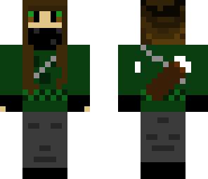 female ninja archer