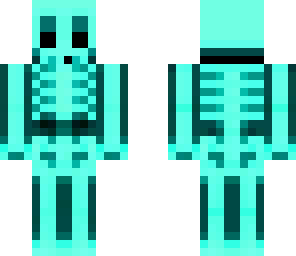 skull blue