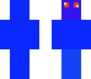blue man