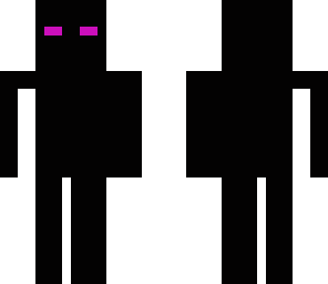 ender with purple eyes