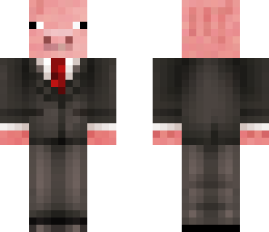 pig in a suit