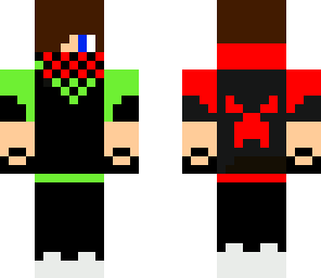 epic red and green headphoned guy