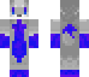 blue-purple fox