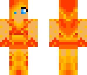 fire girl blue eyes