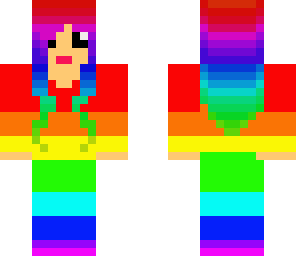 fixed rainbow girl