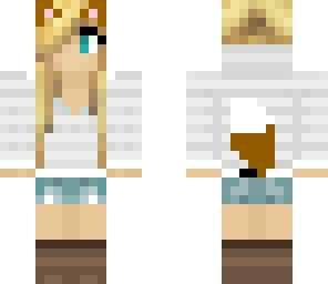 blonde fox girl