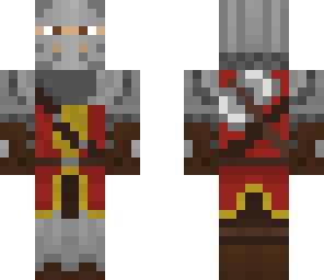 knight red axe