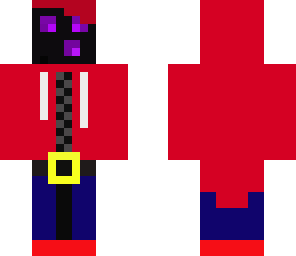 ender slime in a hoodie