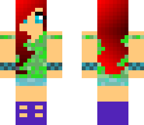 record girl with headphones