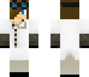 long haired scientistwith goggles