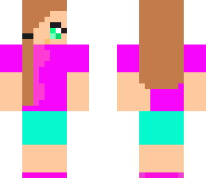 girl with headphones