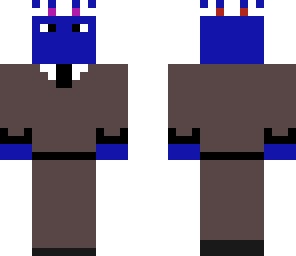 blue skin business guy
