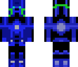 blue robot