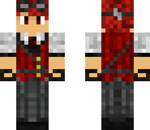 steampunk red head