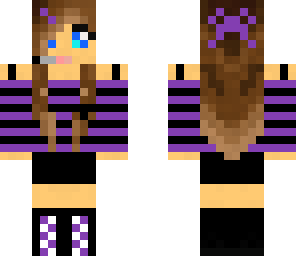 girl with headphones