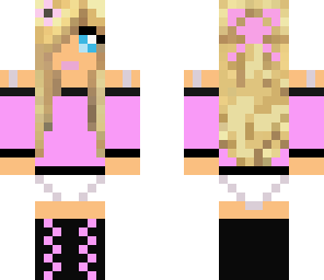 cute pink girl