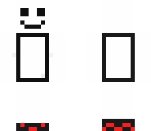 the smiling figure