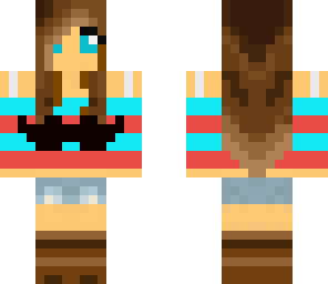 mustache girl