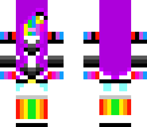 rainbow girl
