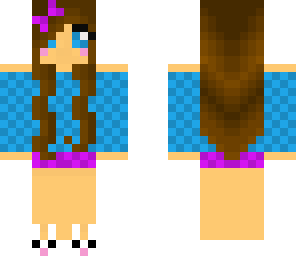 pajama girl skin