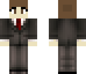 girl in a tux